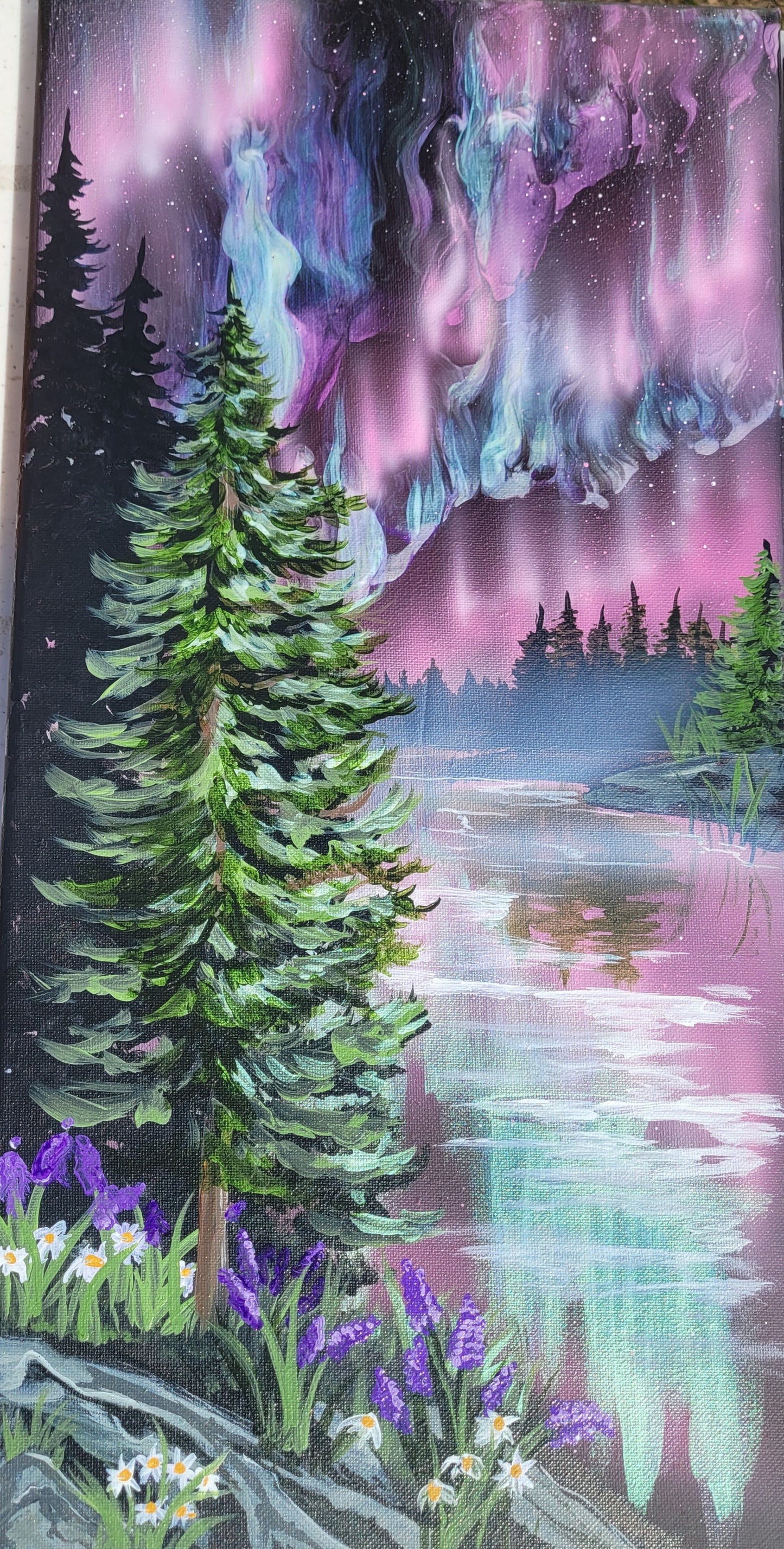 Shimmering aurora