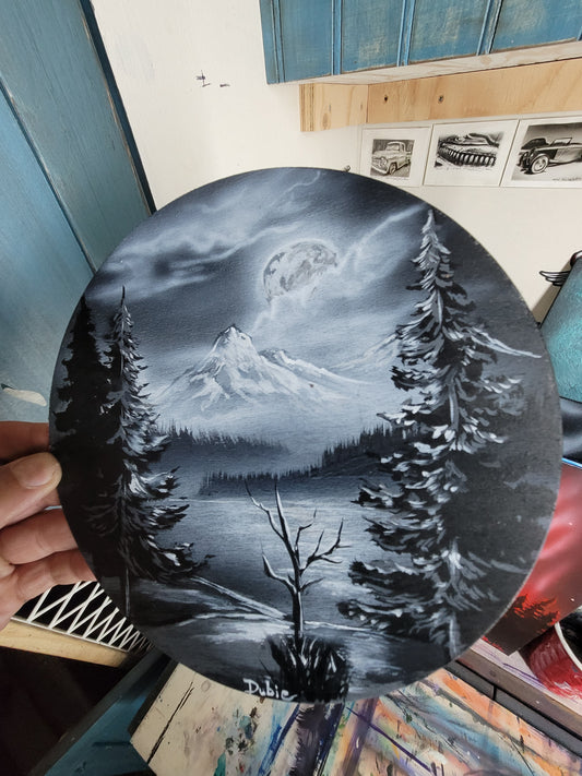 Misty mountain